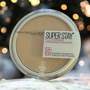 Maybelline Super Stay Powder Foundation - Natural Ivory Brand New